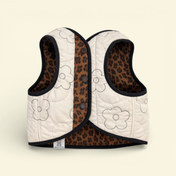 豹紋棉花糖雙面穿背心 S/M/L 預購