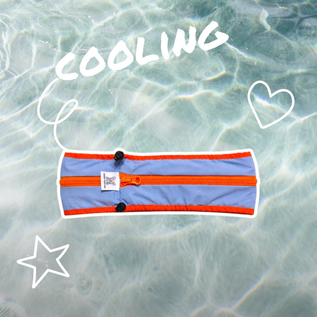 夏日雲朵A0脖圍