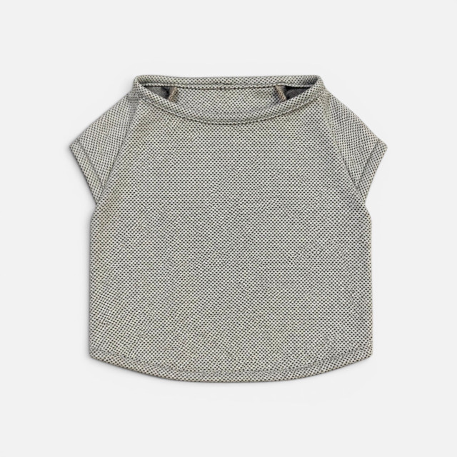 frenchbulldog_bati_A0走跳運動背心（灰）M