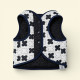 黑豹黑白十字雙面穿背心 S/M/L
