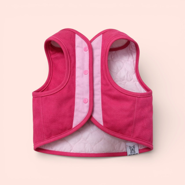 草莓牛奶雙面穿背心 S/M/L